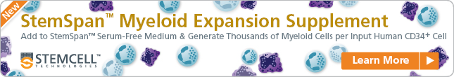 Get More of the Cells You Need with StemSpan™ Myeloid Expansion Supplement and StemSpan™ SFEM